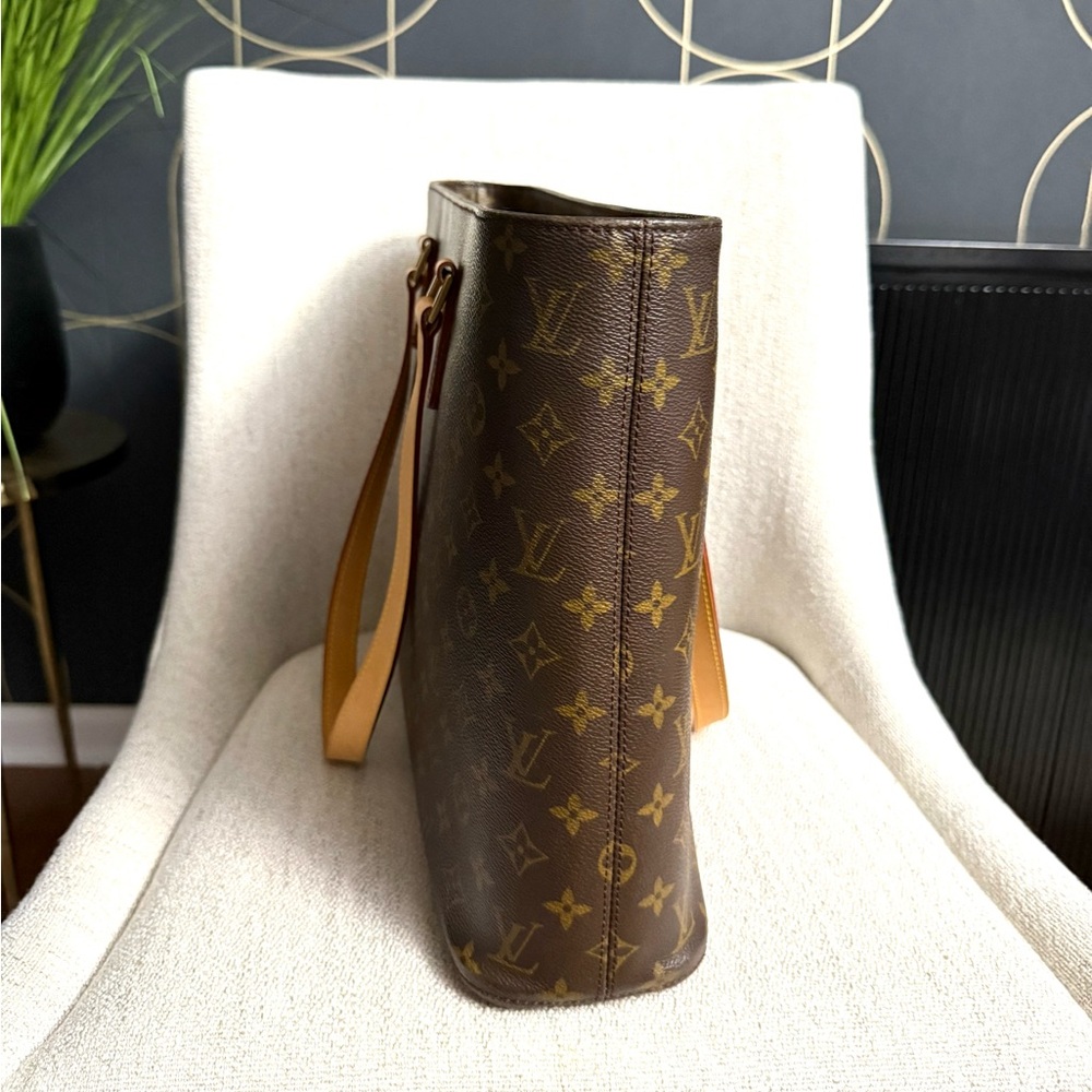 Authentic Louis Vuitton Luco tote bag M51155 brown monogram LV canvas large - Picture 7 of 16